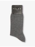 FALKE Tiago ribbed stretch cotton-blend socks - British product