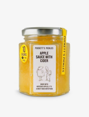 Puckett's apple sauce with cider 220g - British product