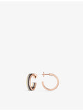Boucheron Quatre Classique hoop earrings 18ct gold diamonds (British brand)