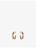 Boucheron Quatre Classique hoop earrings 18ct gold diamonds (British brand)