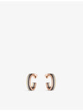 Boucheron Quatre Classique hoop earrings 18ct gold diamonds (British brand)