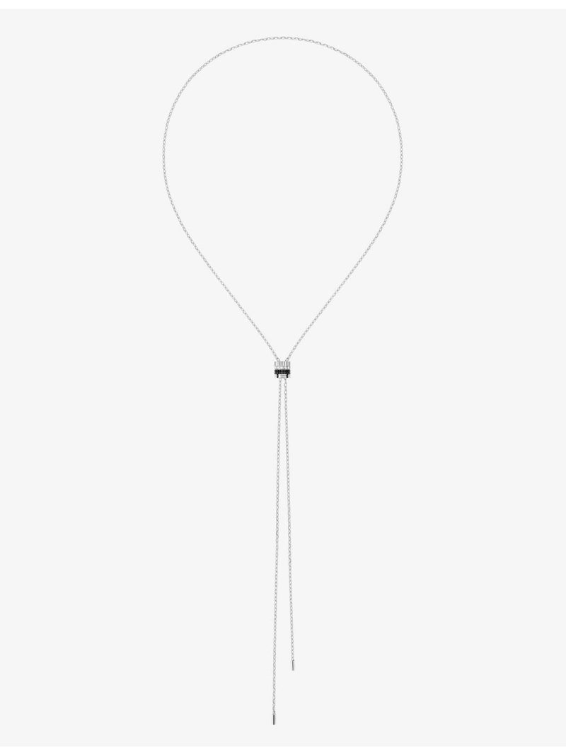Boucheron Quatre diamond tie necklace 18ct white-gold 0.18ct - British product