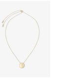 CARAT London vermeil pendant necklace with cubic zirconia, 40cm (British brand)