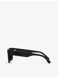 Fendi FE40078I irregular-frame acetate sunglasses, imported from the UK