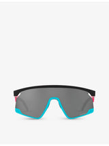 selfridges Oakley Bxtr Rectangle-Frame Acetate Sunglasses- Buy online at McGrocer