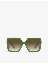 selfridges Tiffany & Co TF4206U Square-Frame Acetate Sunglasses- Buy online at McGrocer
