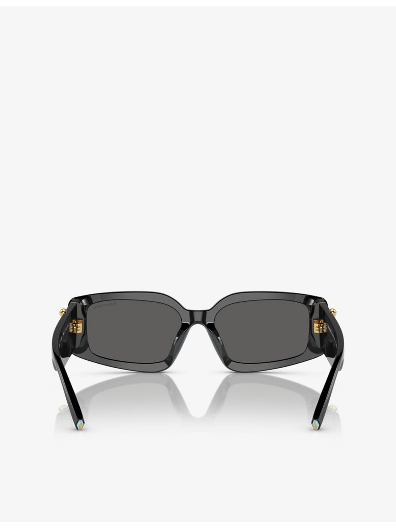 Tiffany & Co. TF4208U rectangle-frame acetate sunglasses, UK version