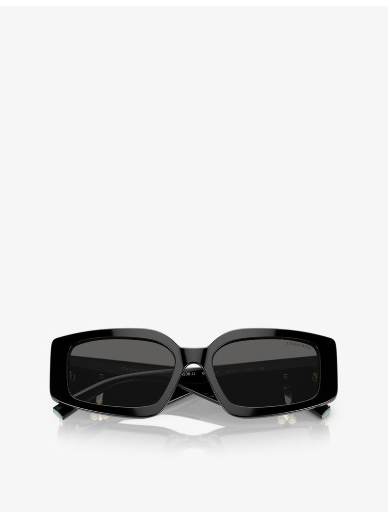 Tiffany & Co. TF4208U rectangle-frame acetate sunglasses, UK version