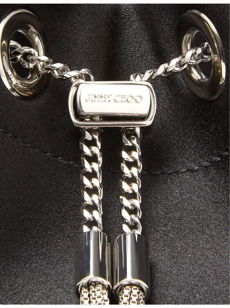 Jimmy Choo Bon Bon satin cross-body bag (British brand)