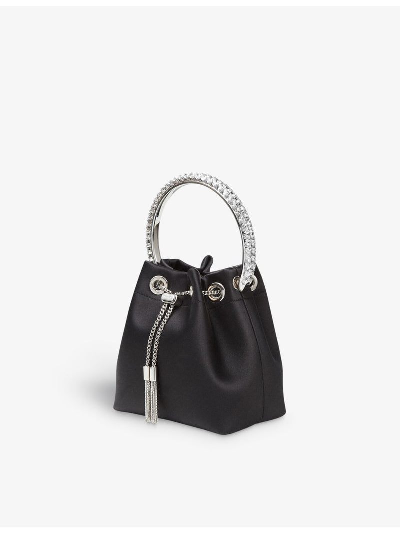 Jimmy Choo Bon Bon satin cross-body bag (British brand)