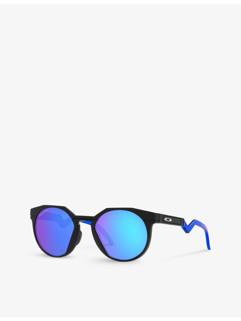 Oakley OO9242 round acetate sunglasses with polarised lenses (British brand)
