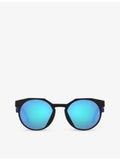 Oakley OO9242 round acetate sunglasses with polarised lenses (British brand)
