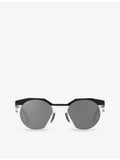 Oakley OO9242 round acetate polarised sunglasses (British brand)