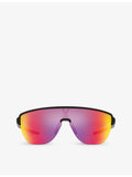 Oakley OO9248 Corridor shield-shape sunglasses, imported from the UK
