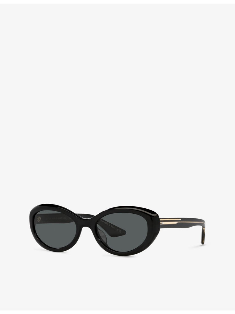 Oliver Peoples round-frame acetate sunglasses OV5513SU, imported from the UK