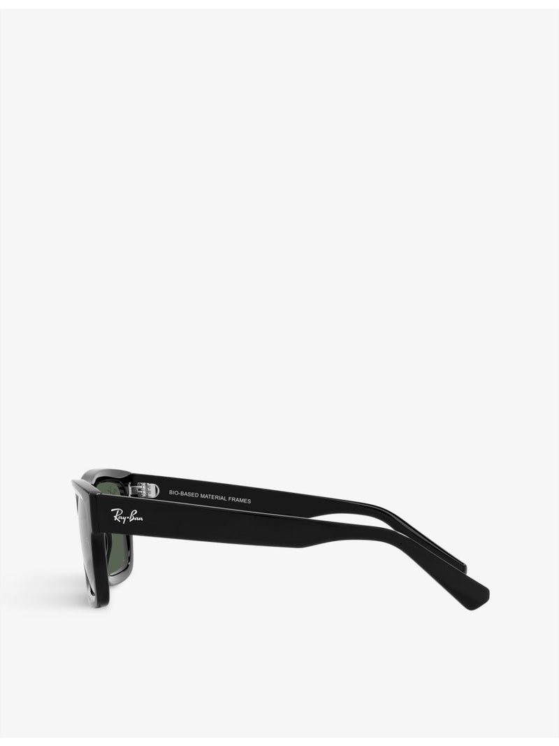 Ray-Ban Warren acetate sunglasses with rectangle frame (British brand)