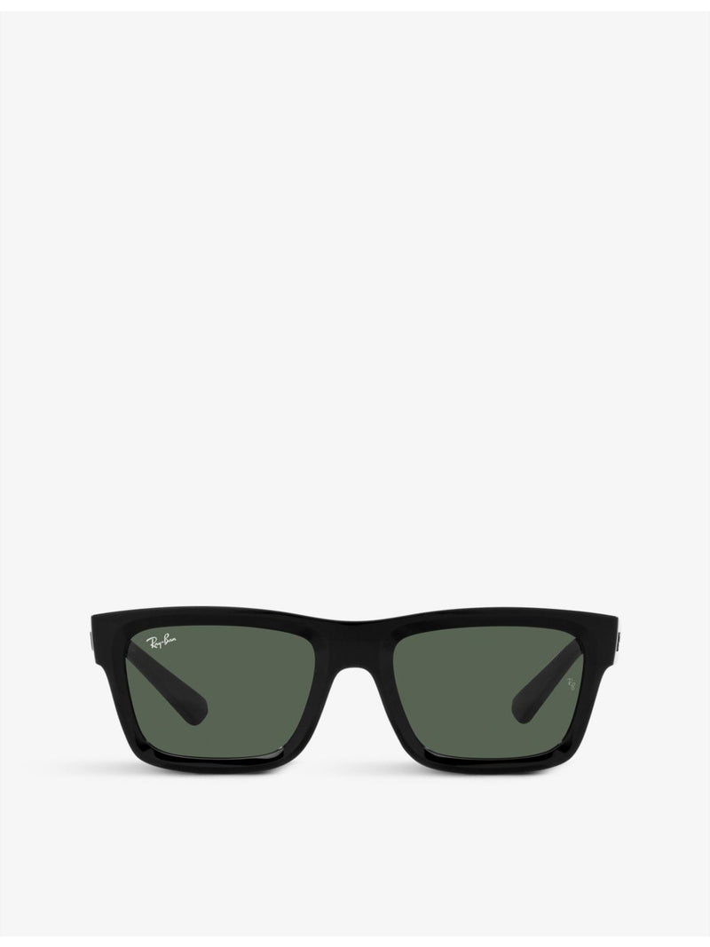 Ray-Ban Warren acetate sunglasses with rectangle frame (British brand)