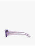 Ray-Ban RB4395 Kiliane transparent acetate sunglasses - British product