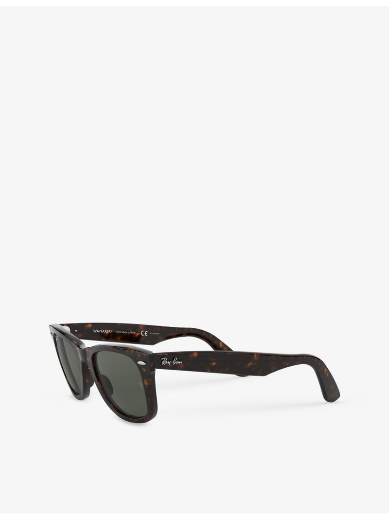 Ray-Ban Wayfarer RB2140 tortoiseshell acetate sunglasses (British brand)