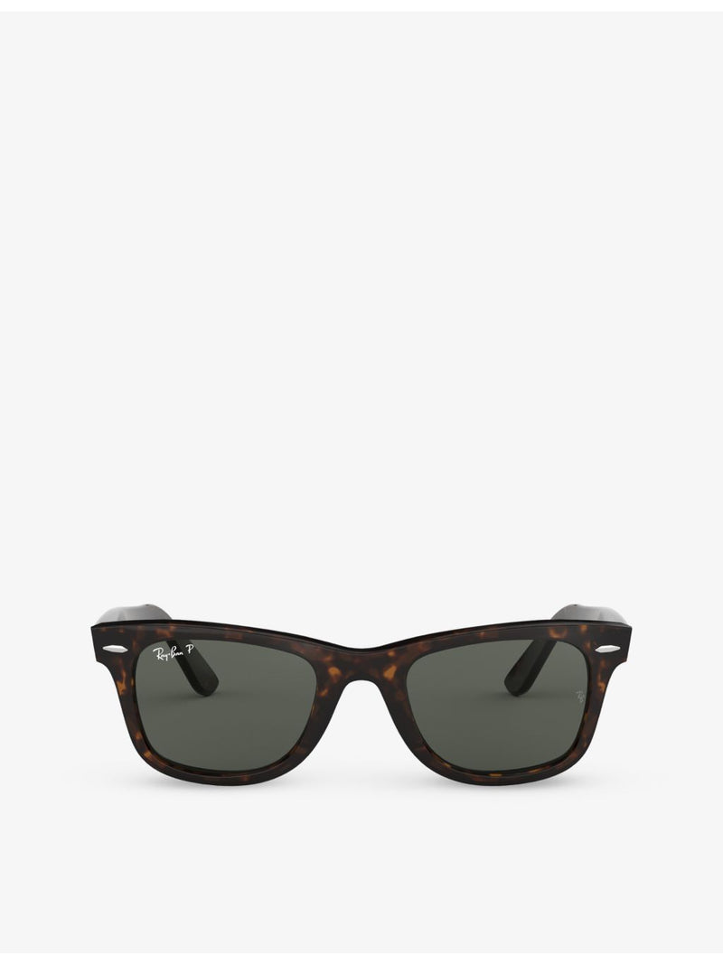 Ray-Ban Wayfarer RB2140 tortoiseshell acetate sunglasses (British brand)