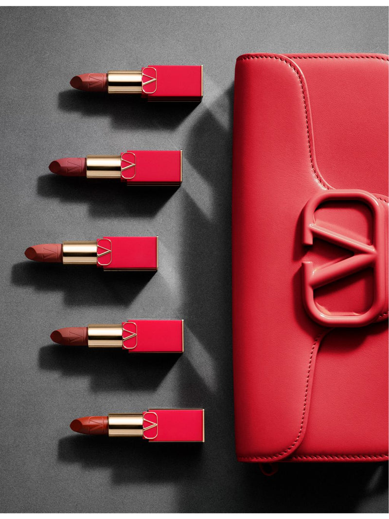 Valentino Beauty Rosso satin refillable lipstick 3.4g, UK version