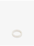 Serge DeNimes Loyalty sterling-silver ring 4mm, imported from the UK
