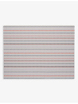 selfridges Chilewich Tambour Rectangle Vinyl Placemat 36cm x 48cm- Buy online at McGrocer