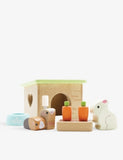 Le Toy Van Bunny and Guinea wooden play set, UK version