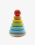 Le Toy Van rainbow tunnel stacking toy 5-piece (British brand)