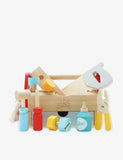 Le Toy Van wooden tool box toy, imported from the UK