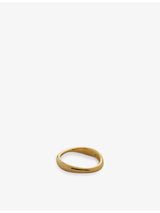 selfridges Monica Vinader Nura Reef 18ct Yellow Gold-Plated Vermeil Sterling Silver Ring- Buy online at McGrocer