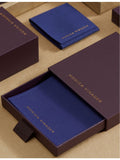 Monica Vinader eternity ring 18ct gold vermeil 0.12ct diamond (British brand)
