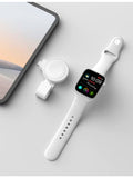 Momax GoLink white USB-C Apple Watch charger, imported from the UK