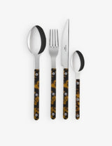 selfridges Sabre Bistrot Stainless Steel and Teak Cutlery Set 4-Piece- Buy online at McGrocer