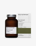 Wild Nutrition Pure Strength Omega 3 supplement 120 capsules, UK version