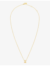 selfridges Chaumet Bee de Chaumet 18ct Yellow-Gold and 0.6ct Diamonds Pendant Necklace- Buy online at McGrocer
