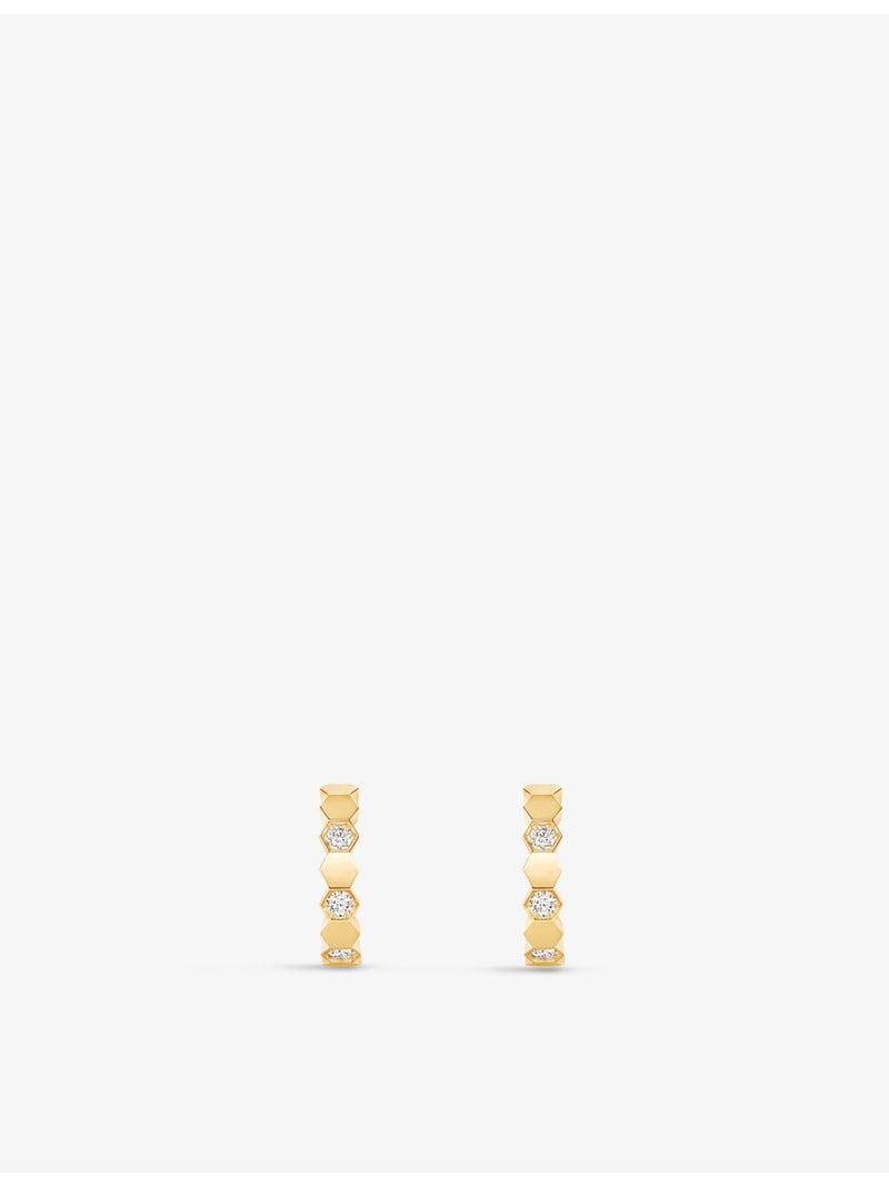 Chaumet Bee de Chaumet diamond hoop earrings 0.41ct, imported from the UK