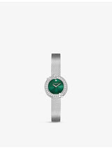 selfridges Chaumet Hortensia Eden Stainless Steel and 0.56ct Diamond Quartz Watch- Buy online at McGrocer
