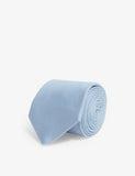 Reiss Ceremony Textured Silk Tie 7.5cm