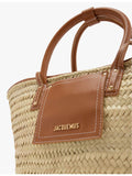 Jacquemus Le Panier Soleil palm-leaf tote bag - British product