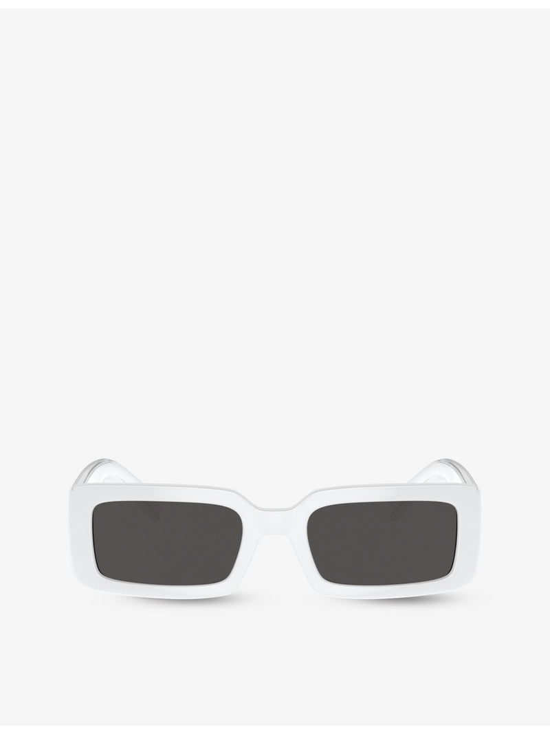 Dolce & Gabbana DG6187 rectangle frame sunglasses, imported from the UK