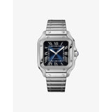 selfridges Cartier Santos-Dumont Medium Model Stainless Steel Automatic Watch- Buy online at McGrocer