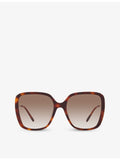 Chloé CH0173S square-frame acetate sunglasses, UK version