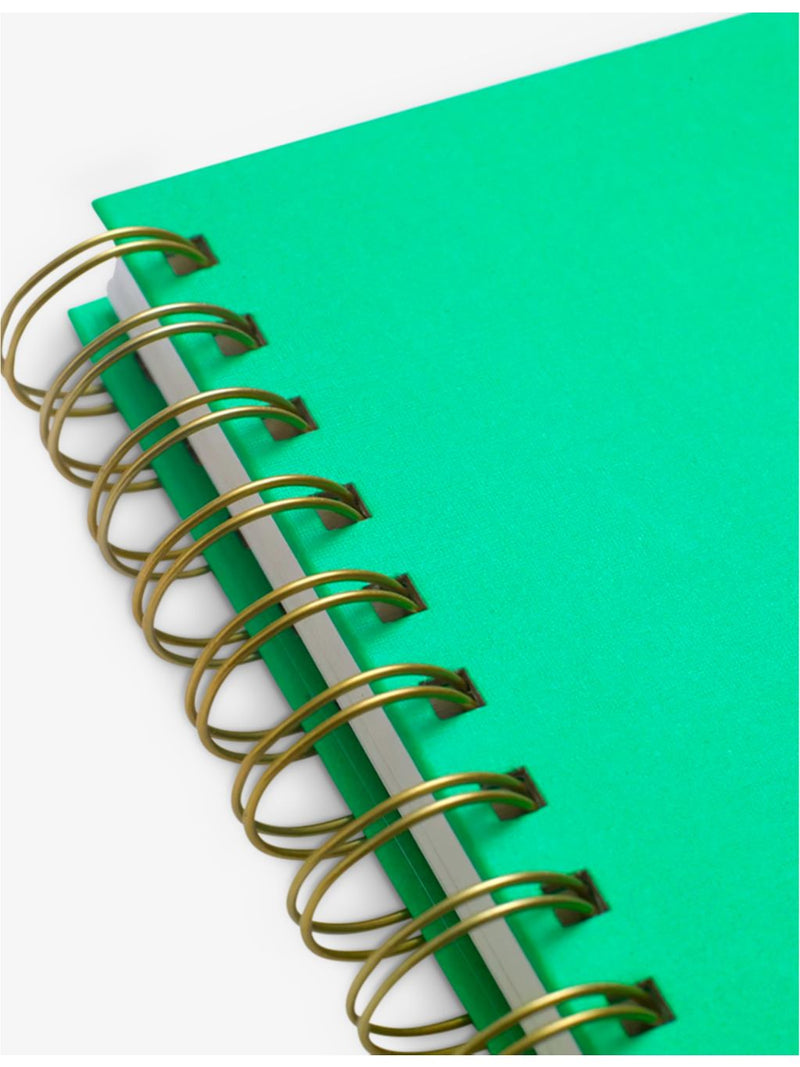Papier lined spiral notebook 25cm x 17.6cm, UK version