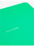 Papier lined spiral notebook 25cm x 17.6cm, UK version