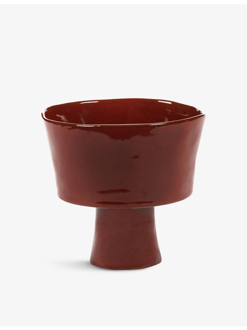 Serax stoneware bowl with stand 18cm (British brand)
