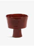 Serax stoneware bowl with stand 18cm (British brand)