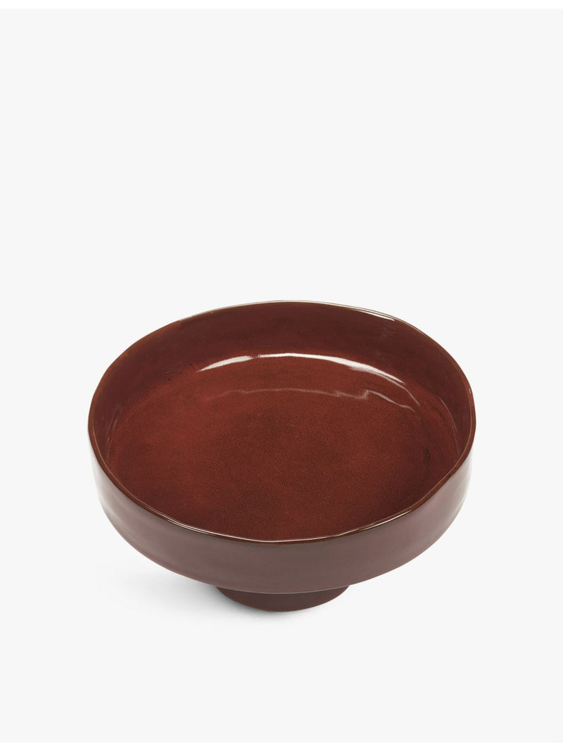 Serax stoneware deep plate La Mère 25cm, imported from the UK