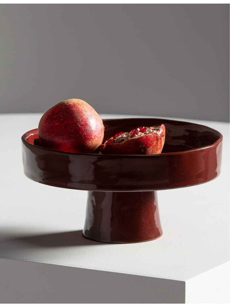 Serax stoneware deep plate La Mère 25cm, imported from the UK