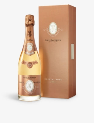 Louis Roederer Cristal Rosé 2014 champagne 750ml (British brand)